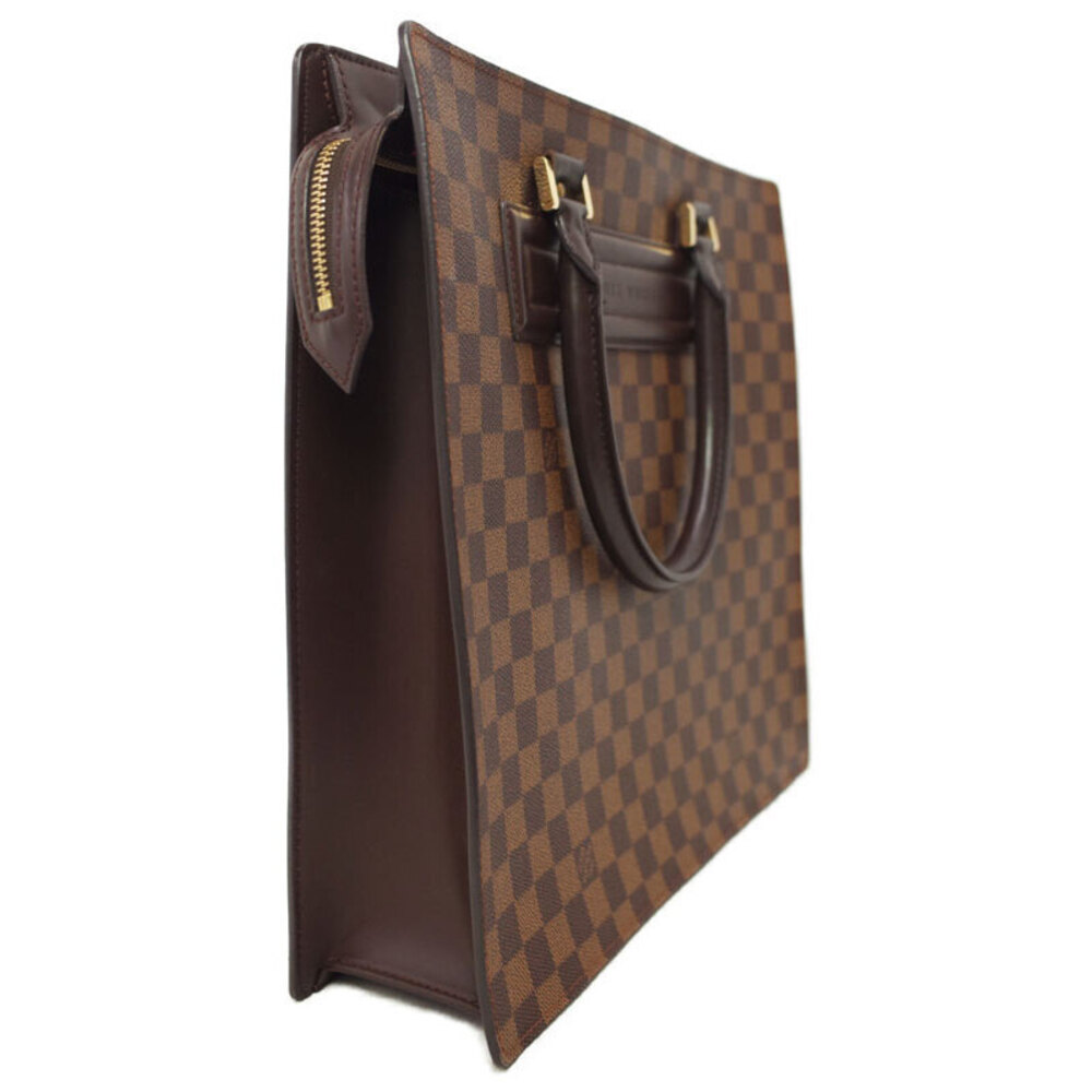 Louis Vuitton Ebene Damier Bag Brown Tote Venise